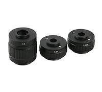 Kit accessori per microscopio C ADAPTER ADAPTER LENS 0.3 5x 0,5x 1x CTV for microscopio stereo trinoculare 25 mm microscopio fotocamera Vetrini per microscopio (Color : 0.35X 0.5X 1X)