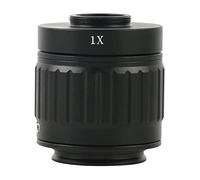 Kit accessori per microscopio C ADAPTER ADAPTER LENS 0.3 5x 0,5x 1x CTV for microscopio stereo trinoculare 25 mm microscopio fotocamera Vetrini per microscopio (Color : 1X)