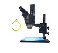 Kit accessori per microscopio Grande spazio di lavoro USB LED Lampada ad anello regolabile con illuminazione ad anello for microscopio stereo binoculare trinoculare con zoom Vetrini per microscopio