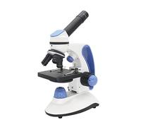 Kit accessori per microscopio Microscopio 40X-2000X Microscopio biologico illuminato a LED regolabile con oculare elettronico Vetrini per microscopio (Color : Type1-Camera)