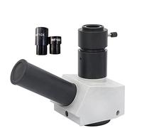 Kit Accessori per microscopio Microscopio Tranocular Testa Monoculare Monoculare Testa binoculare for microscopio Biologico con WF10X WF16X Oculare Vetrini per microscopio (Warna : Teaching A)