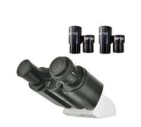 Kit accessori per microscopio Microscopio Tranocular Testa Monoculare Monoculare Testa binoculare for microscopio biologico con WF10X WF16X Oculare Vetrini per microscopio (Warna : Binocular head)