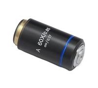 Kit accessori per microscopio Obiettivo acromatico Infinity 4X 10X 20X 40X 60X 100X Infinity Sistema for microscopio Vetrini per microscopio (Color : 60X)