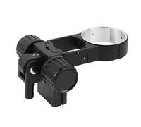 Kit accessori per microscopio Porta del microscopio da 76 mm for microscopio al microscopio zoom stereo microscopio regolabile al microscopio trinoculare Vetrini per microscopio (Color : Black)