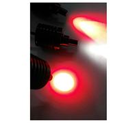 Kit accessori per microscopio Sorgente di luce coassiale al microscopio viola verde rosso PORTATO Luminosità Spot Lumpness Regolabile 90V-240V Vetrini per microscopio (Warna : Red)