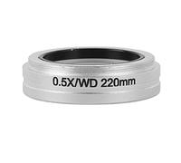 Kit Accessori per microscopio WD 0,5X 0,7X 2X Interfaccia ausiliaria Obiettivo M55 for Il microscopio Stereo binoculare trinoculare 0850 SMZ645 745 Vetrini per microscopio (Color : 0.5X 0.7X 2X)