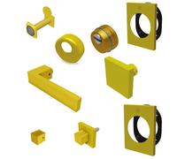 Kit accessori per porta blindata serie quadra
