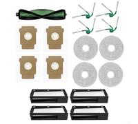 Kit Accessori per Roomba 415X Plus 415/515/576/516 per combo(17pcs) | Include spazzole, sacchetti, filtri; mantiene prestazioni ottimali robot aspirapolvere