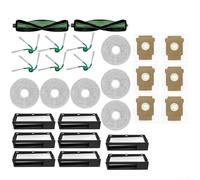 Kit Accessori per Roomba per combo 415X 515 576 Kit Accessori(28pcs) | Compatibile serie per combo, per spazzola principale robusta, filtri HEPA，2 sacchetti per polvere inclusi