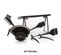 KIT ACCESSORI PER TINTURA CON BUSTINA PENNELLI CIOTOLA CLIPS PER PARRUCCHIERE