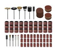 Kit accessori per utensile rotativo da 151 pezzi con gambo universale 1 8 taglio levigatura lucidatura smerigliatura intaglio e trapano elettrico compreso dischi abrasivi cinghie tamburi mandrini spaz