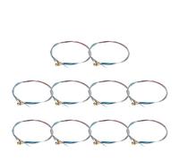 Kit accessori per violino 1-30 Pz Corde Di Violino 4/4 Corda Di Violino Professionale EADG Core Parti Di Strumenti Musicali Accessori Per Violino In Alluminio (Color : 10Pcs)