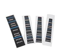 Kit accessori per violino 10 Pezzi 1/8 4/4 Adesivo Per Tastiera Di Violino Principianti Che Imparano Accessori Per Parti Di Violino (Color : 1/8)