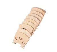 Kit accessori per violino 1PC 4/4 3/4 1/2 1/4 1/8 Violino Ponti In Acero Elettrico Acustico Violino Sostituzione Violino Accessori (Color : 5PCS 1-4)