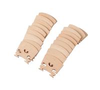 Kit accessori per violino 1PC 4/4 3/4 1/2 1/4 1/8 Violino Ponti In Acero Elettrico Acustico Violino Sostituzione Violino Accessori (Color : 10PCS 1-2)