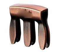 Kit accessori per violino 3 Poli Violino Muto Viola Pratica Metallo Muto Violino Silenziatore Violino Pratica Muto Durevole Parti Di Violino, Accessori (Color : Red copper)