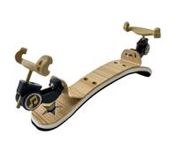 Kit accessori per violino 4/4 Poggiaspalla Per Violino 1/2 3/4 Professionale Durevole Gel Di Silice Poggiaspalla Artigli Violino Resto Pad (Color : 1-16 1-4 Wood Grain)