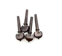Kit accessori per violino 4 Pz Professionale 4/4.3/4.1/2.1/4 Violino Pioli, Naturale Giuggiola Legno/ebano/palissandro Parti Accessori Raccordi (Color : Natural, Size : 4/4)