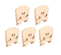 Kit accessori per violino 5 Pezzi 4/4 Ponti Per Violino In Acero Massiccio Corde Strumenti Per Strumenti Per Strumenti Di Dimensioni 4/4