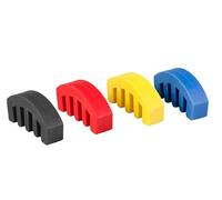 Kit accessori per violino Accessori Per Violino 4/4 Dimensioni Violino Muto Gomma Acustica Violino Silenziatore Silenzioso Pettine Ponte Sordine 4 Colori (Color : Red)