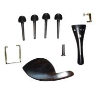 Kit accessori per violino Accessori Per Violino, Mentoniera In Ebano, Tavola Per Corde, Maniglia, Viti, Regolazione Fine