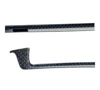 Kit accessori per violino Durevole Non Rifinito 4/4 Arco Per Violino Bastone Per Arco Semilavorato In Fibra Di Carbonio Intrecciata In Seta Blu