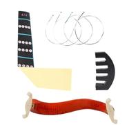 Kit accessori per violino Kit Di Accessori Per Violino 4/4, Poggiaspalla, Corde, Muto, Adesivi Per Intonazione, Parti Di Ricambio Per Strumenti Musicali Per Violino