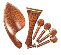 Kit accessori per violino Parti Professionali Per Violino In Legno Pioli Mentoniera Puntale Per Cordiera, Raccordi Avanzati Per Accessori Per Violino