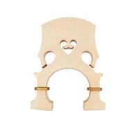 Kit accessori per violino Ponte Per Contrabbasso 4/4 3/4 1/2 1/4 1/8, Ponte Per Contrabbasso Ad Altezza Regolabile (Color : 4-4 Adjust Bridge)