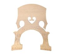 Kit accessori per violino Ponte Per Contrabbasso 4/4 3/4 1/2 1/4 1/8, Ponte Per Contrabbasso Ad Altezza Regolabile (Color : 1-8 Bridge)