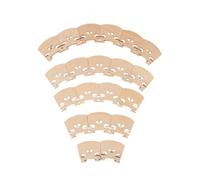 Kit accessori per violino Set Di Accessori E Parti Di Ricambio Per Violino In Legno Di Acero Da 40 Pezzi Per Violino 1/2 Ponte