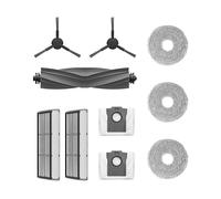 Dreame Kit Accessori per robot L10s Pro Ultra, Include 1x Spazzola principale, 2x Spazzole laterali, 2x Filtri antipolvere, 2x Sacchetti per la raccolta polvere, 6x Panni mop (3 Paia)