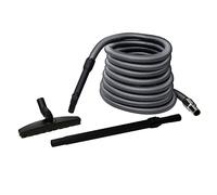 Kit accessori standard per aspirapolvere centralizzato con tubo tradizionale mt 9 e spazzola per legno (9 metri)