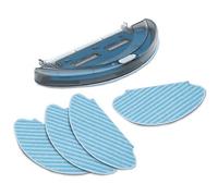KIT TANICA + 4 PANNI in MICROFIBRA PER ROBOT ROWENTA RR68XX