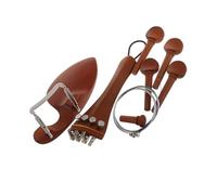 Kit Accessori Violino Set Di Accessori Per Violino In Legno Inclusi Piroli Mentoniera In Ebano Cordiera E Altro Ancora.