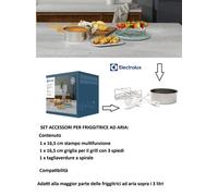 KIT ACCESSORI X FRIGGITRICE AD ARIA X TUTTE LE MARCHE