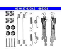 Kit Accessorio ATE 03.0137-9308.2, Scarpe Freno Per SMART