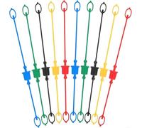 Kit accoppiatore idraulico a connessione rapida con connettori maschio e femmina a faccia piatta e polvere per interfaccia filettata da 1/2 pollice compatibile con standard ISO5675 (10 pezzi)