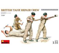 KIT ACTION FIGURE MILITARE MINIART BRITISH TANK REPAIR CREW SCALA 1:35