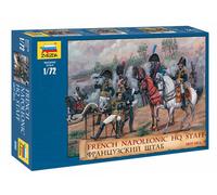 KIT ACTION FIGURE MILITARE ZVEZDA FRENCH HEADQUARTER NAPOLEONE GUERRE 1:72
