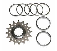 Kit adattamento single speed per pignone 16 denti su corpo cassetta tipo shimano