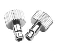 Kit adattatore accoppiatore aerografo 3 pezzi con G1/8 per attacco maschio BSP per aerografo e collegamento tubo dell'aria