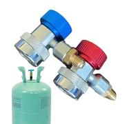 Kit Adattatore Adattatore 1234YF | Kit Di Ricarica Del Refrigerante | Accoppiatori Impostati Con Rimozione Della Valvola | Per R134A E R1234YF, Kit Di Conversione Per Il Condizionatore D'ari