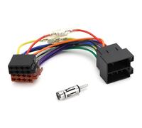 Kit Adattatore Autoradio Universale Cavo di Prolunga Spinotto ISO 16 Pin a Presa