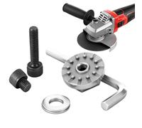 Kit adattatore di conversione Star-Lock in acciaio al carbonio, cambio | Convertitore per sega, accessorio per utensili elettrici pesanti per la lavorazione del legno e progetti fai da te