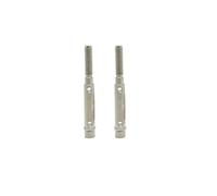 Kit Adattatore Esagonale Ottone 12Mm 4Pcs Per MJX H8H 1/8 RC Aggiornamento | Aggiornamenti auto RC, adattatori esagonali ottone aggiungono peso centrale basso larghezza estesa Ricambi