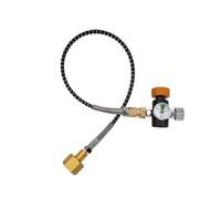 Kit adattatore for tubo flessibile for bombola di soda for caricare la ricarica di CO2 dal serbatoio di anidride carbonica di grandi dimensioni W21.8-14(Hose BleedValve)