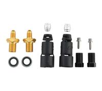 Kit adattatore idraulico Jagwire Pro Quick-Fit Adapter-Avid Code SRAM® Level T, Level,etc Noir TU
