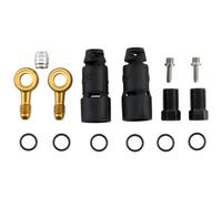 Kit adattatore idraulico Jagwire Pro Quick-Fit Adapter-Avid XX SRAM® Guide Ultimate, Guide RSC B1, RS B1, R B1; Avid® XX World Cup 2010-2011 Noir