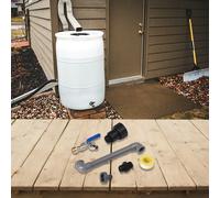 Kit Adattatore Irrigazione IBC Rubinetto Presa 34 Pollici per Acqua Piovana per